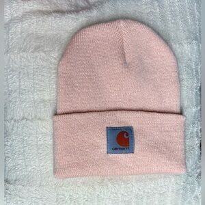 Carhartt Kids Blush Pink Beanie